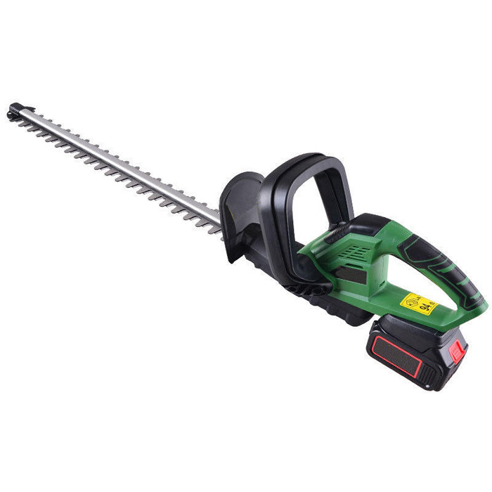18V 2.0Ah 550mm Electric Hedge Cutter Machine Dual Blade Cordless Hedge Trimmer With Battery