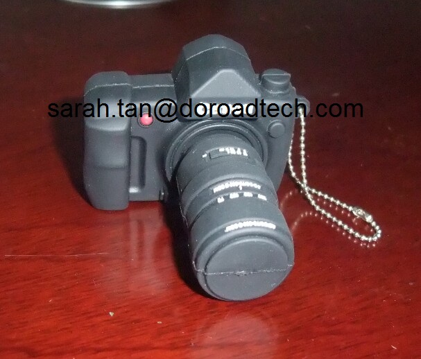 China PVC Digital Camera Shaped USB Flash Drives with 100% Real Capacity Original Chip on sale