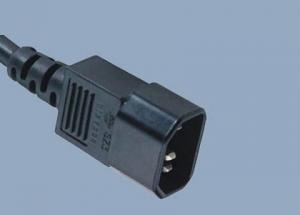 China UL CUL CSA 13A 250V IEC 320 C14 Plug  Monitor American UL Power Cord on sale