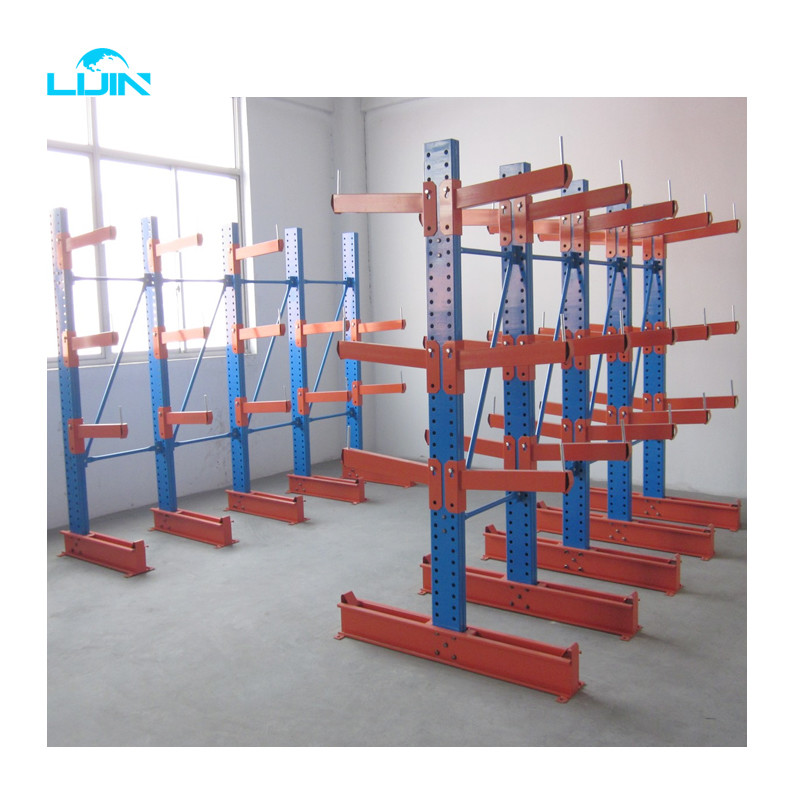 China Industrial Cantilever Warehouse Shelves Systems Q235B Cold Steel on sale