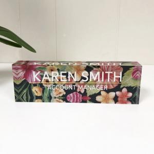Best Desk Decor Acrylic Name Plate For Office With Premium 3D Look wholesale