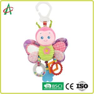 Best Bee Baby Plush Rattle Multi Functional Easy Cleaning wholesale