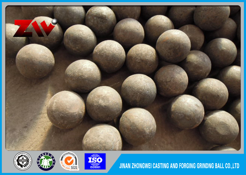 High Chrome Casting Forging Steel Balls 75Mr , Grinding Media Balls