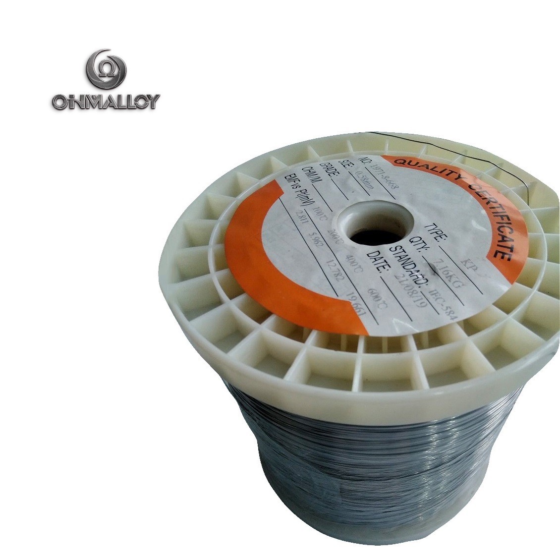 China 0.58mm K type bare thermocouple wire alumel chromel wire for K type thermocouple cable or thermocouple sensor on sale