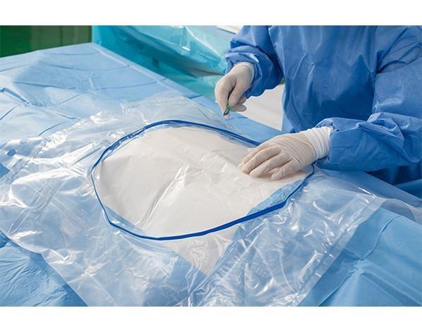 Cheap Cesarean Disposable Surgical Drapes Sterile Incise Pouch For C - Section Procedures for sale