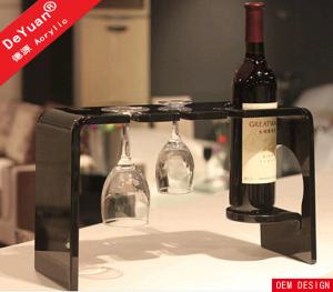 Wine Glass Holder Home Acrylic Display Stands Clear 280*155*170mm