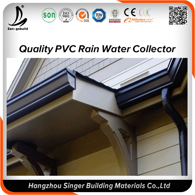 Best Vinyl Plastic building material, pvc rain gutter system for rain drain wholesale