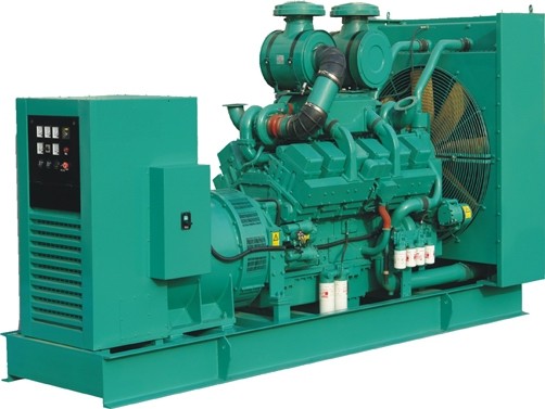 China Electronic Cummins Diesel Generators With Water Cooling, standby800KW, 3 phase,50HZ,open type on sale