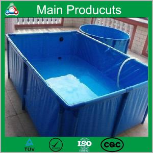 China Chongqing Mola customized plastic water tank pvc water storage tank collapsible fish Tank on sale