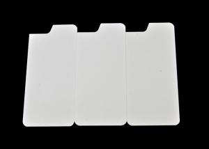 China High Alumina Ceramic Insulator High Density Wear Resistant Flat Shaped Plate on sale