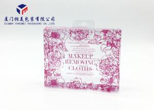 Best Rectangle Custom Printed Plastic Boxes PVC Box Pack Cosmetics A Hang Strip On Top wholesale