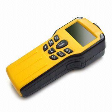 China 2-in-1 Ultrasonic Distance Measurer with Laser Pointer, Easy-to-read LCD, and Memory Function on sale