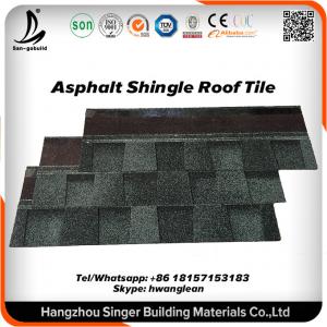 Best Fiberglass Red 3-tab Architectural Asphalt Roofing Shingle For Slope Roofing Project wholesale