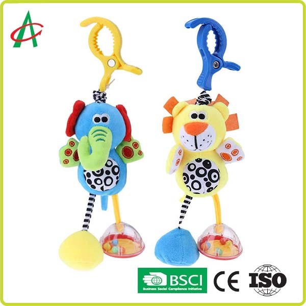 Best BSCI Pram Rattle Toy For Baby 27cmx12cm 3-24 month years old wholesale