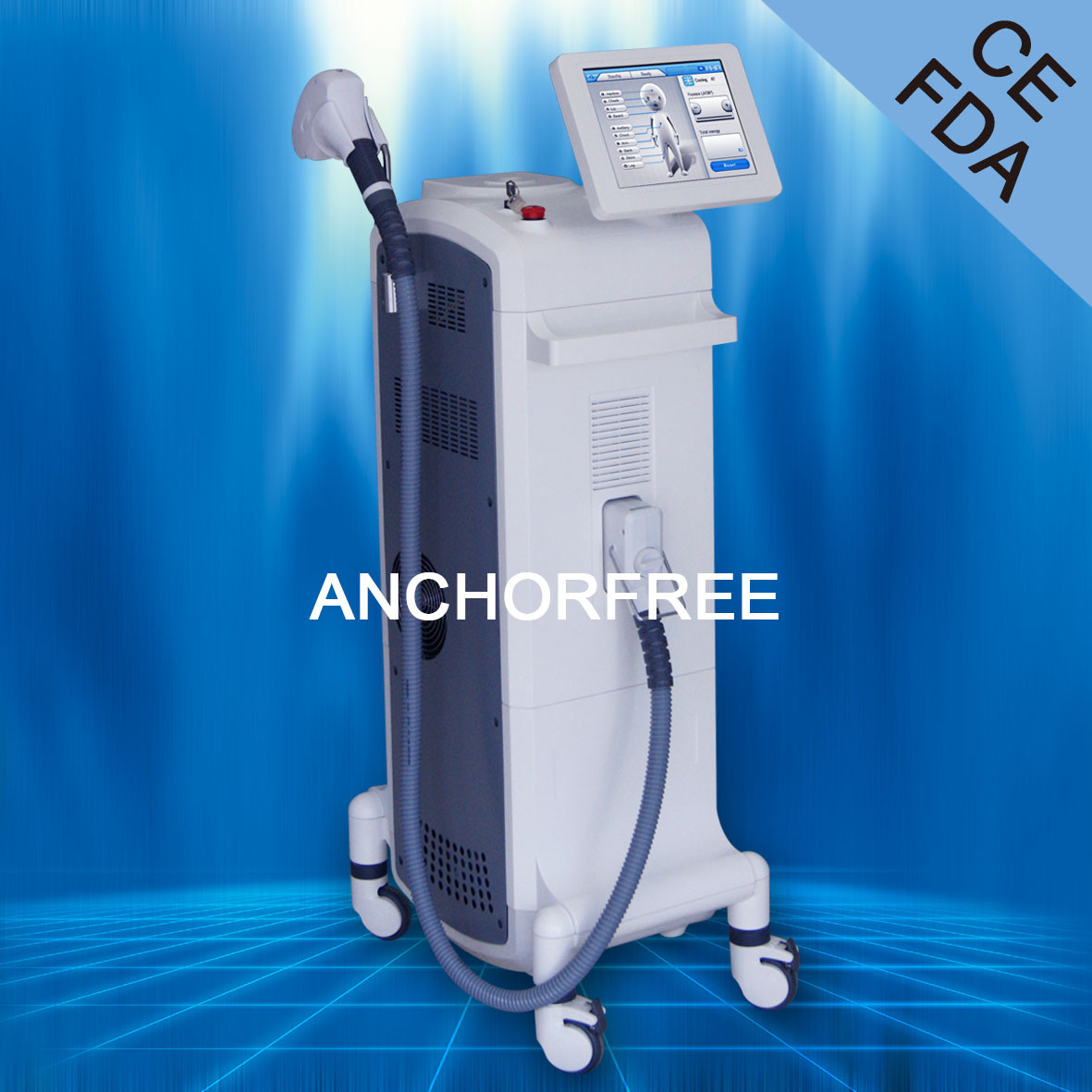 Vertical Safety Laser Hair Removal Equipment , 808nm Diode Laser Hair Removal