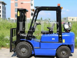 China Hydraulic 2.5t LPG Gasoline/Liquefied gas/Natural gas LPG Forklift with nice quilty and good price on sale
