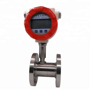 Best PN16-PN63 Pressure Micro Turbine Flowmeter Water Flow Sensor Convenient Installation wholesale