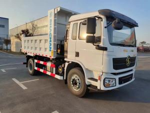 China SHACMAN 4X2 Light Dump Truck L3000 335hp CUMMINS Light Truck Dump EurollI White on sale