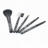 Buy cheap 5-piece cosmetic brush set, tender, smooth, soft and comfortable from wholesalers
