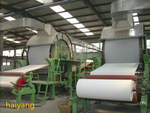 China 2800mm Napkin Paper Making Machine Dust Free Facial Tissue  15t/D on sale