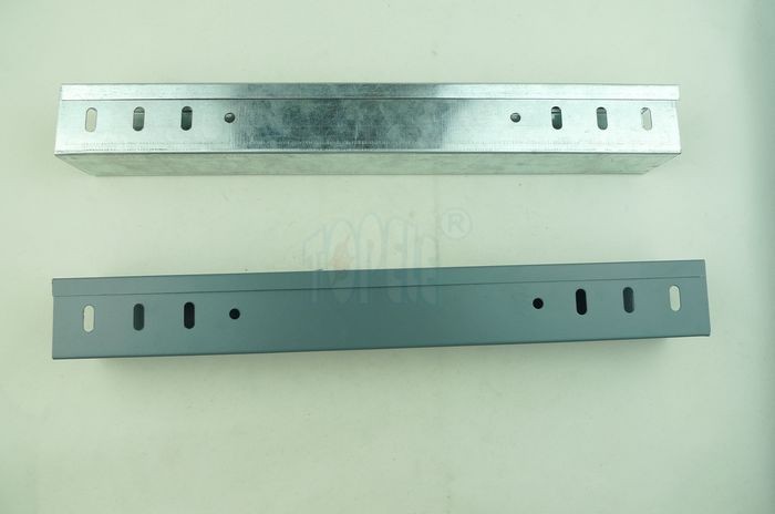 Best Powder Coated Slotted Steel Gi Cable Trunking Custom Size Trunking Cable Tray wholesale