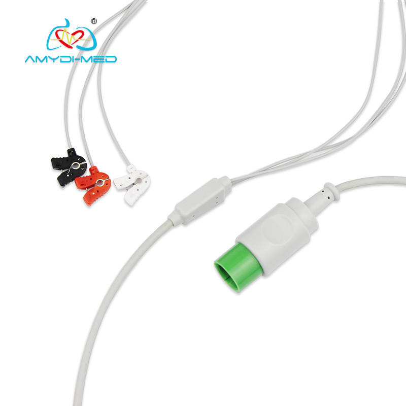 Best Medical Patient Monitor ECG Lead Cable Compatible Spacelabs 90496 Ultraview Module wholesale