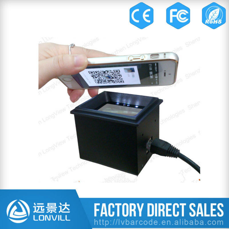 Cheap LV4500 Mobile Phone Screen QR code Scanner for Touch Screen Service Kiosk for sale