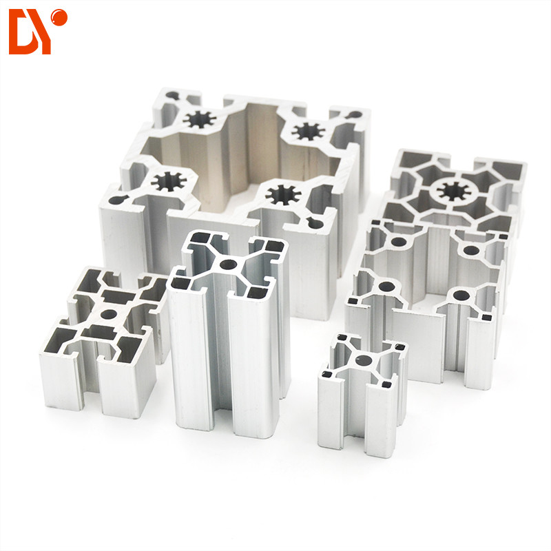 China 6063-t5 Aluminum Sections Products Aluminum Square Profile on sale