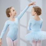 Children dance clothes girls long sleeve gymnastics distinction ballet dance