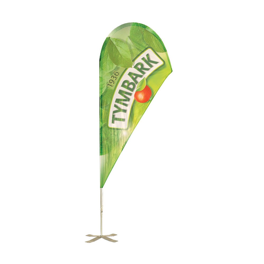Best Customized Logo 5.5m Beach Feather Flag For Trade Show wholesale