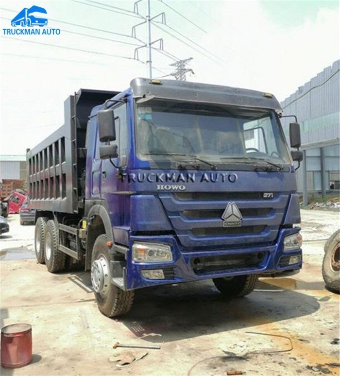 China 6x4 371hp Sinotruck Used Howo Dump Truck Made In Year 2016 on sale