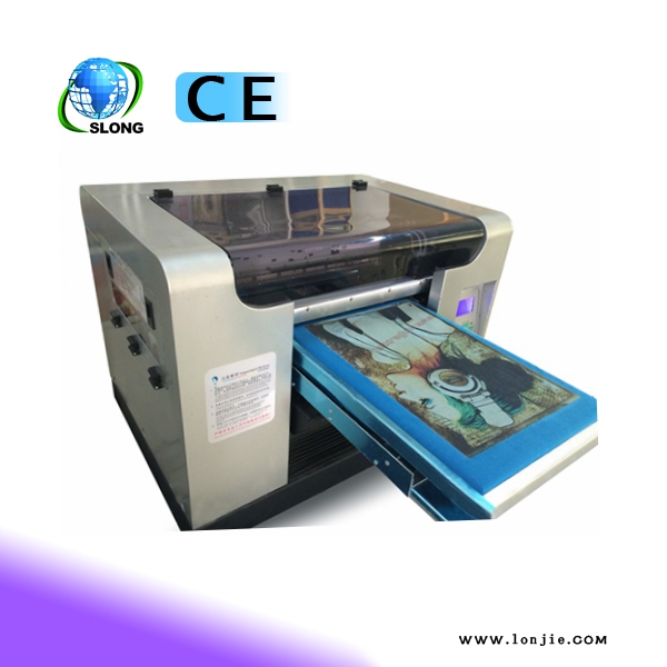 China Small t-shirt printer/fabric printing machine price on sale