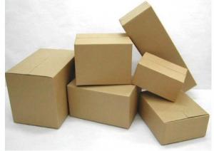 China Brown Corrugated Cardboard Flower Packaging Box Virgin Hair Packaging Box on sale