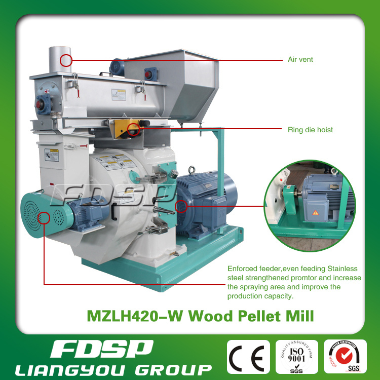 China CE ISO SGS 1t/h cotton stalk pellet mill machine for sale on sale