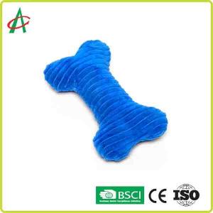 Best Custom Durable Coloful Bone Plush Dog Toys With Squeakers wholesale