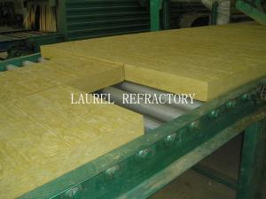 China Rockwool Fireproof Insulation Roof Panel / Fireproof Glass Wool Insulation on sale