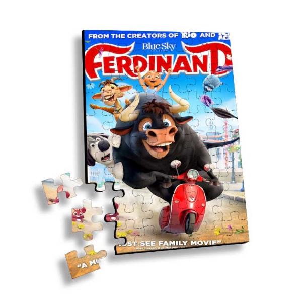 Cheap Flip 3D Lenticular Printing Service Children Educational Toy 3D Jigsaw Puzzle for sale