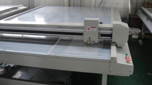 China DCS50 led slim light box LGP light guide panel advertise digital v cut engraving machine on sale