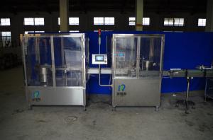 China 30 To 50BPM Automated Bottle Filling Machine , 50ml Liquid Filling And Capping Machine on sale