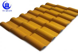 China Corrugated Plastic Roofing Sheet Asa Synthetic Resin Roof Tile on sale