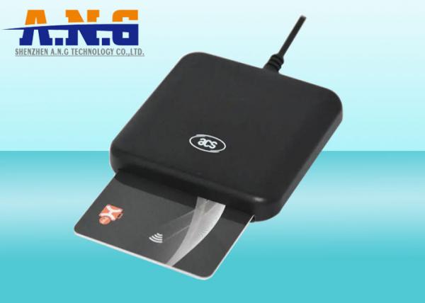 Cheap ISO 7816 EMV USB Smart Card Reader Writer Contact IC Card Reader ACR39U For Banking Payment for sale