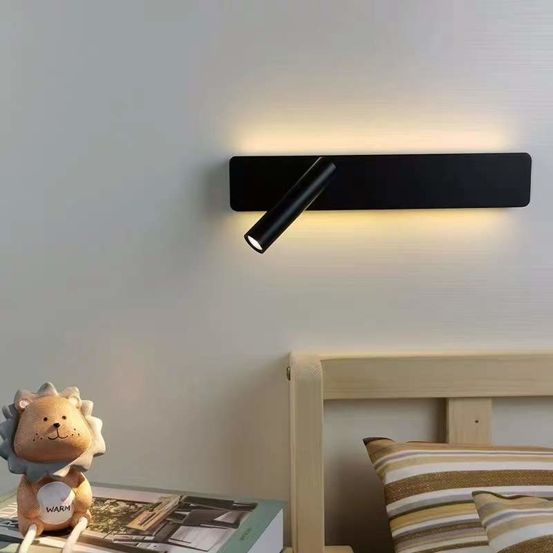 Best Modern Reading Book Light Indoor Surface Mounted Aluminum Frosted Led Flexible Living Room Bedroom Bed Bedside Wall Lamp wholesale