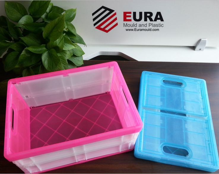 China EURA High Quality  Plastic Folding Box/ Foldable Plastic storage box/ Collapsible box on sale
