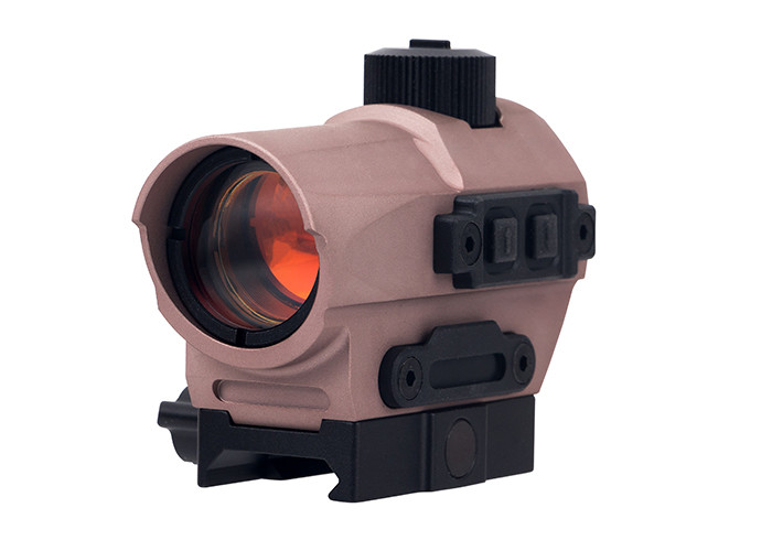 Best Tactical D10 1 X 27 Red Dot Sight 1.5 MOA Manual Key Switch With 20mm Riser Mount wholesale