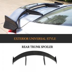 China Carbon Fiber Rear Spoiler Wing Tail Trunk For Mazda 3 Axela Hatchback 2014-2017 on sale