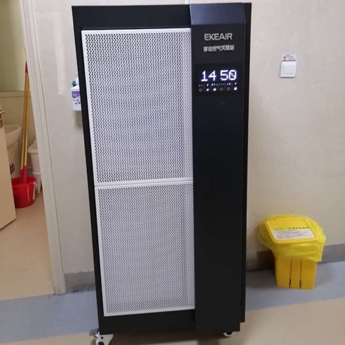 Cheap Fever clinic unit 2000 m3/h Molile HEPA Filter Air Purifier for sale