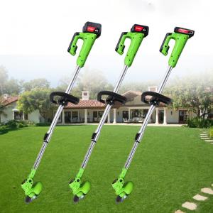 China Portable Electric Grass Trimmer Handheld Lawn Mower Agricultural Household Cord Auto Release String Cutter Pruning Garde on sale