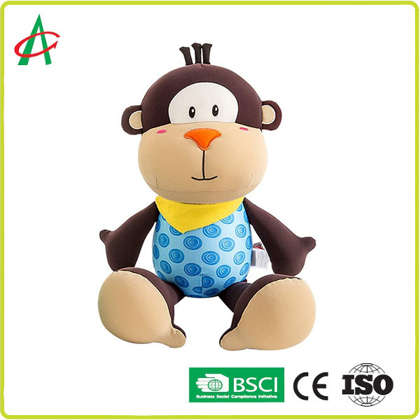 Best Kids Adorkable gift Cute Polystyrene Beads Filling Monkey Stuffed Toy wholesale