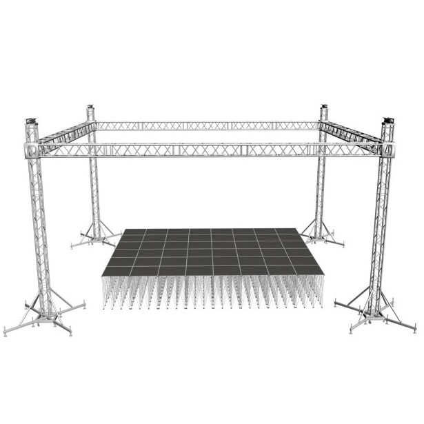 China Decorative Lighting Aluminum Stage Truss For Fashion Show on sale