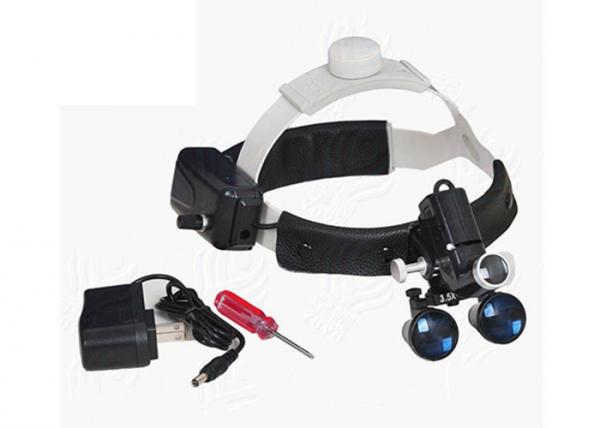 Portable Dental Medical Surgical LED Head light with 3.5times binocular loupes